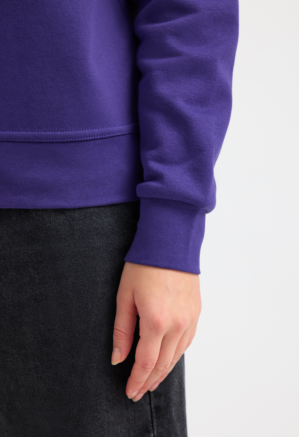 Ladies Deluxe Crew Neck Sweatshirt