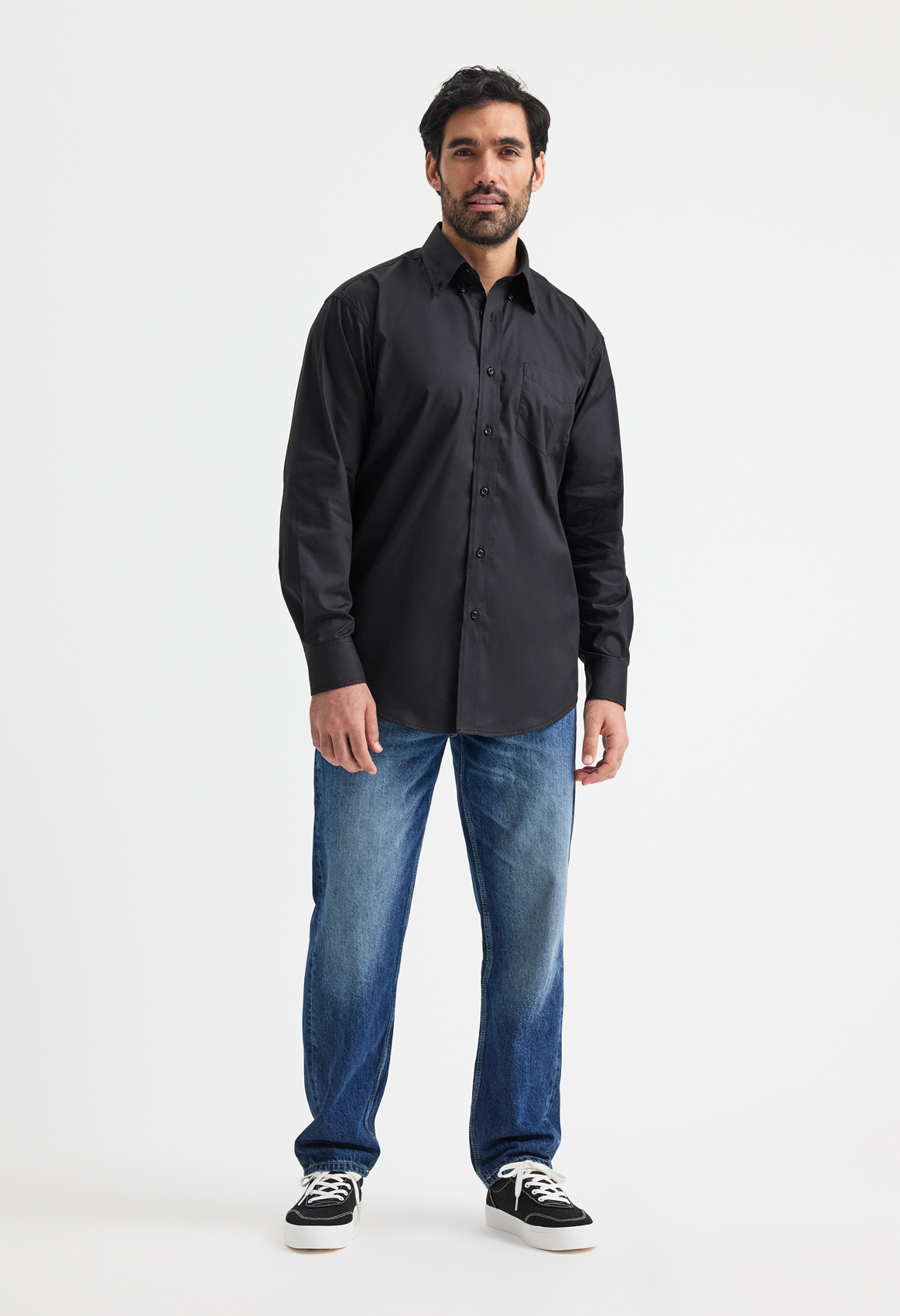 Mens Pinpoint Oxford Full Sleeve Shirt