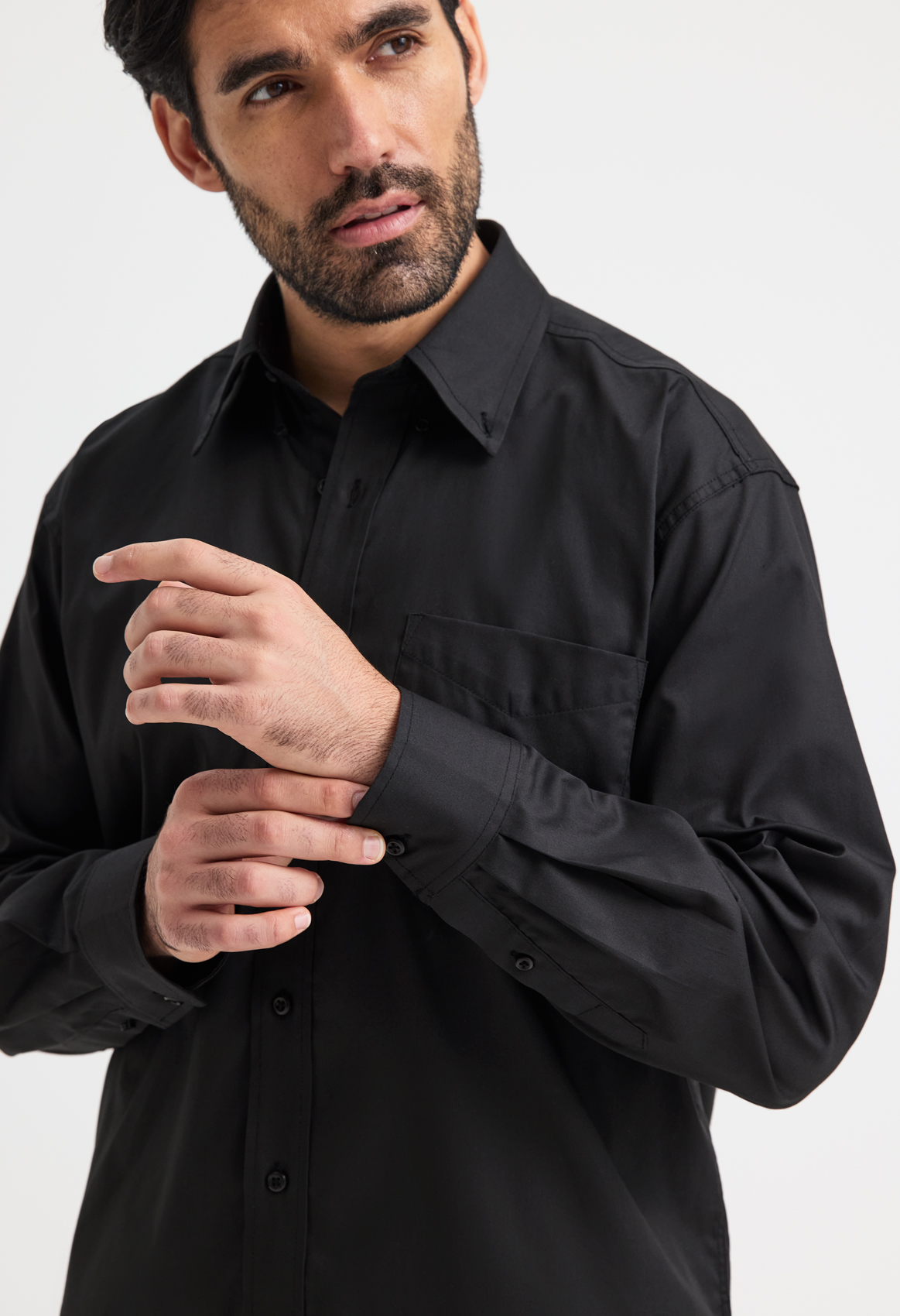Mens Pinpoint Oxford Full Sleeve Shirt